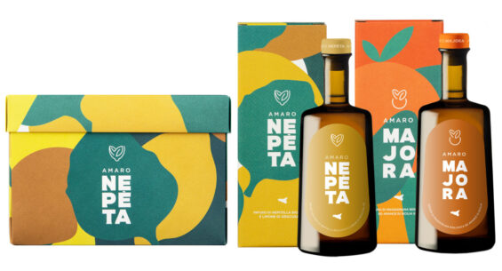 NEPÈTA 50 cl. + MAJORA 50 cl. + PANETTONE
